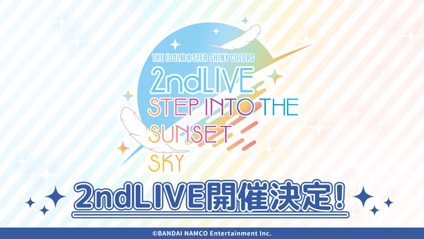2ndLIVE開催決定!