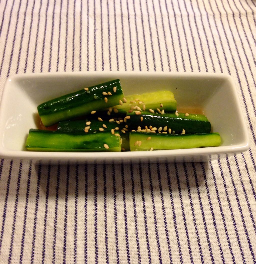 ウマウマe E ๑ きゅうりの中華風甘酢漬け Noleの もぐもぐ日記
