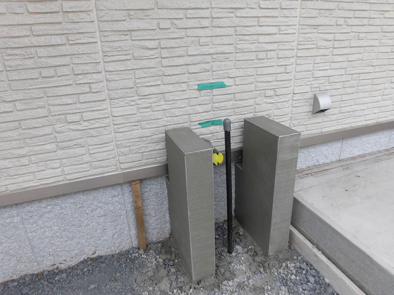 ちょっとだけ工夫をした外にある立水栓 はじめての家づくり 家建てたエイ