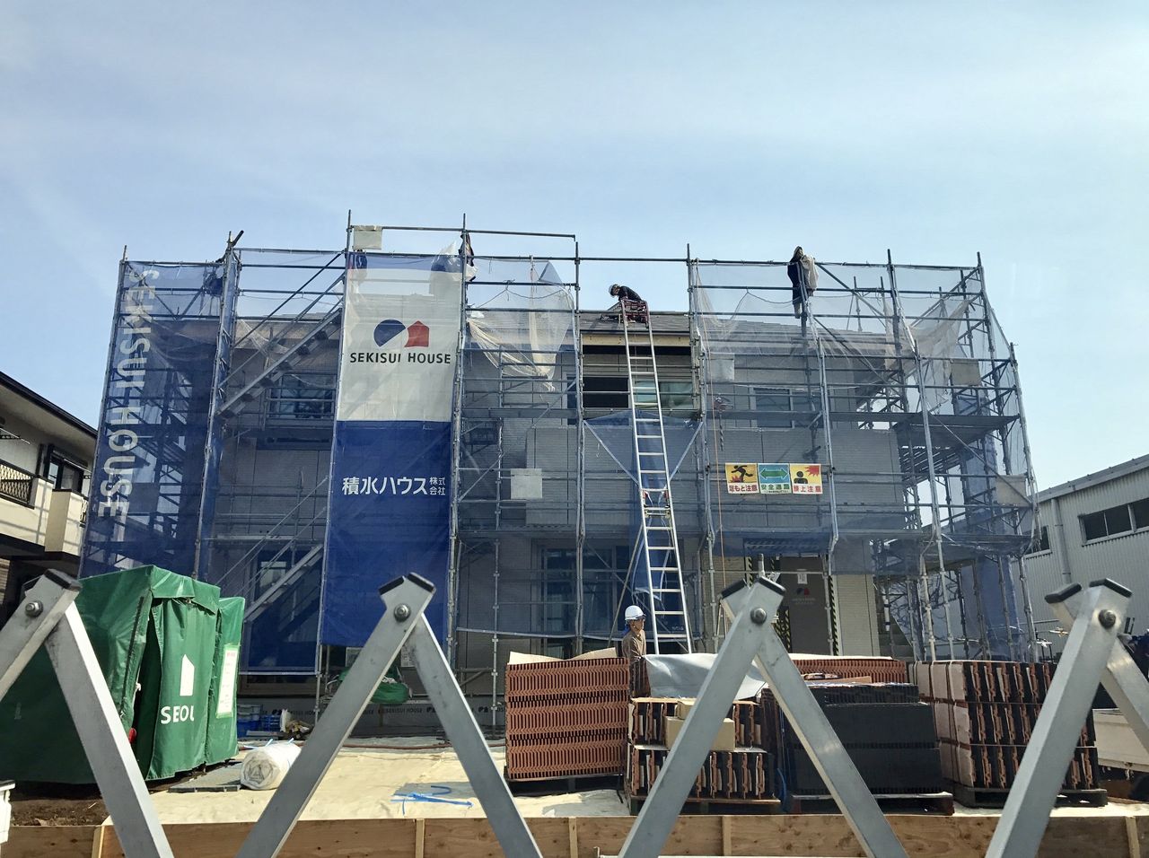 建方工事編 着工29 30日目屋根瓦の変化 はじめての家づくり 家建てたエイ 建方工事編 着工29 30日目屋根瓦の変化 はじめての家づくり 家建てたエイ