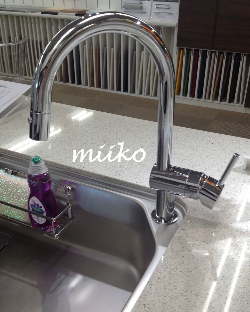 親世帯のキッチンはグローエ ドイツ製 の水栓に決定 はじめての家づくり 家建てたエイ