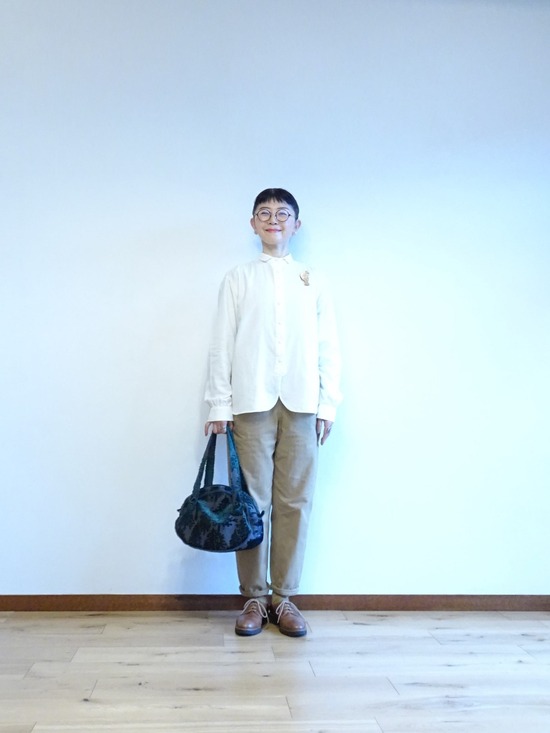 Gauze#シャツ&ANオーバーオール (1)