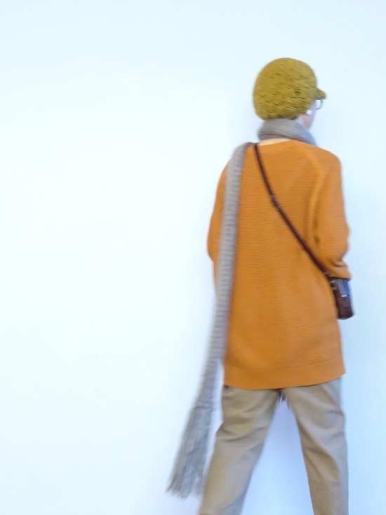 UNIQLO Uコットンニット&チノパンツ (2)