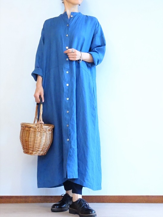 うららかワンピブルー (2)