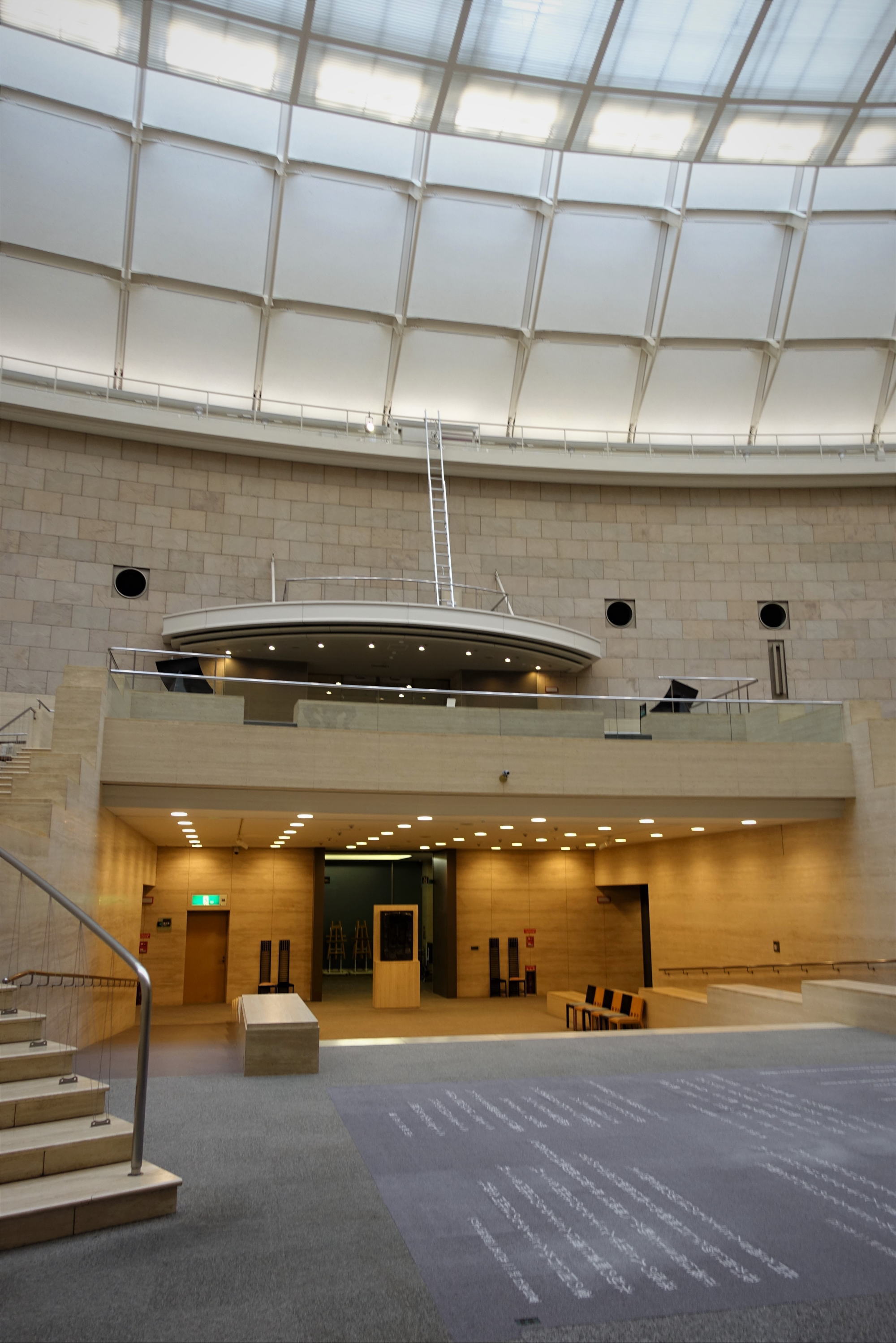 黒いリネンワンピースで訪れた地獄の門 静岡県立美術館 Na２eye 旧