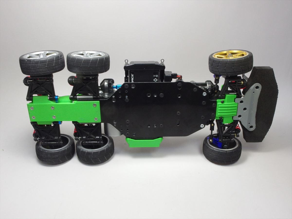 RC改造] TA02 6x6 その8 FRPシャシー編 : nomoken's log