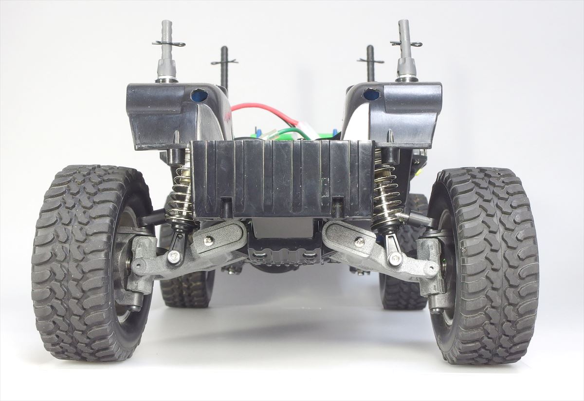 RC改造] CC-01のFサスをXV化 その5 FもRも : nomoken's log