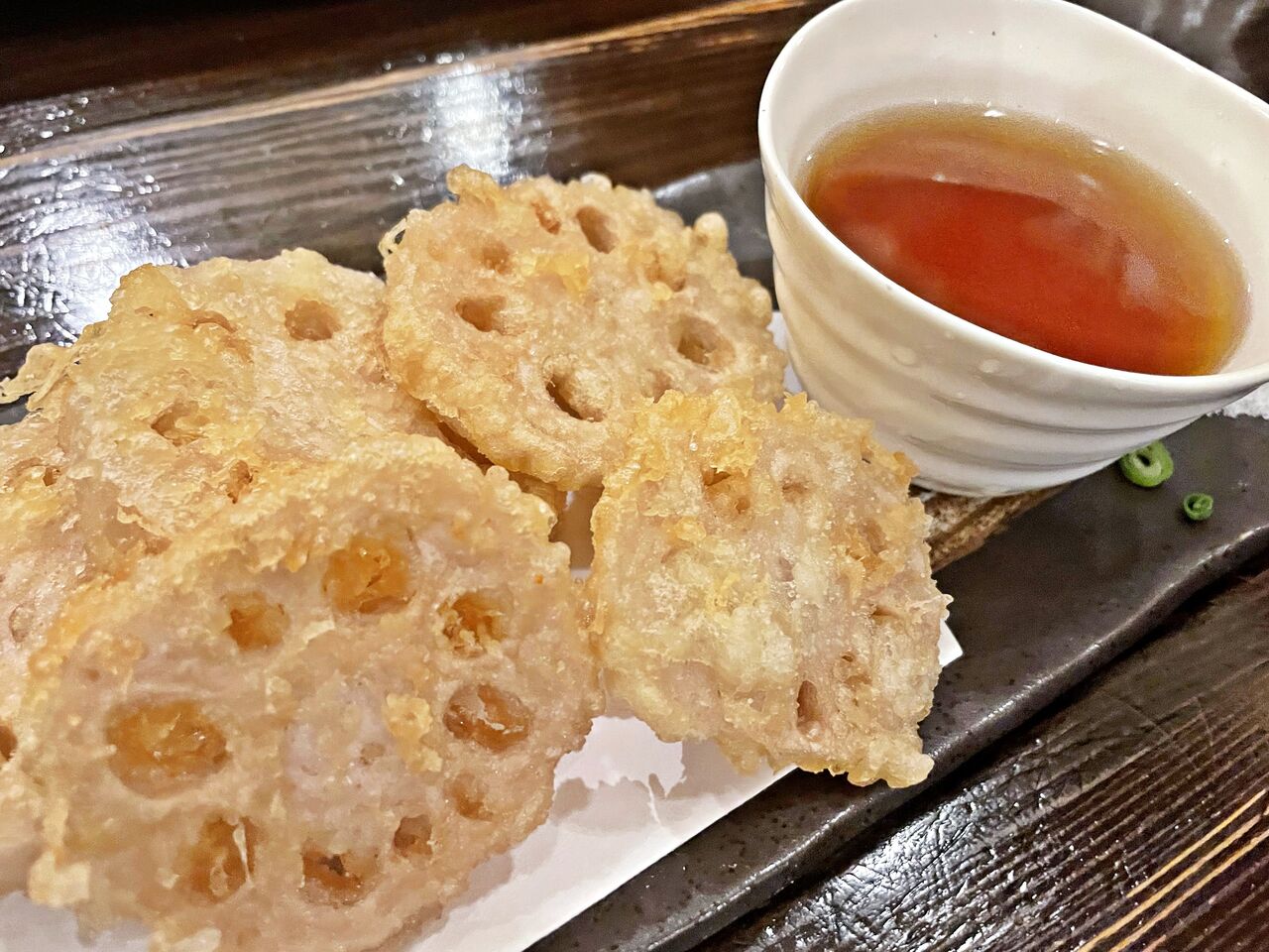 姫路 姫路れんこん天ぷら 楽歳 のむのむグルメ日記 姫路近郊の食事 スイーツ