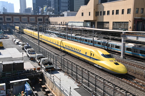 ありがとうT4編成ドクターイエロー！923形T4編成 下りのぞみ検測撮影！