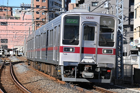 日中の東武亀戸線、ついに10050番台2本体制に