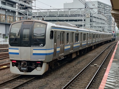E217系Y−128編成 NNへ廃車配給