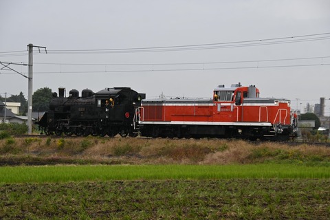 真岡鐵道　C12 66　大宮総合車両センター出場
