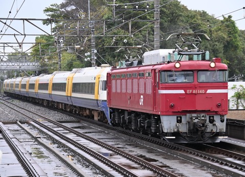 遂に3本目の255系が秋田へと最後の片道切符