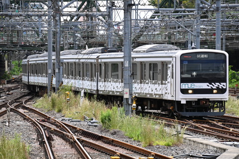 209系mue-train 東海道線試運転