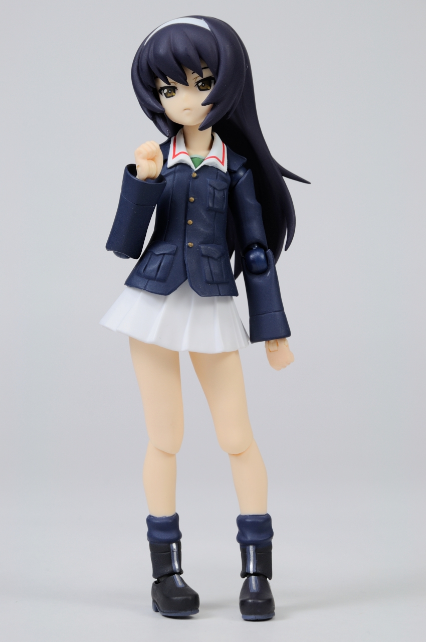 Amazon.co.jp: figma ガールズ&パンツァー 冷泉麻子 ノン