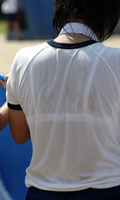 ブルマ 透けブラ 