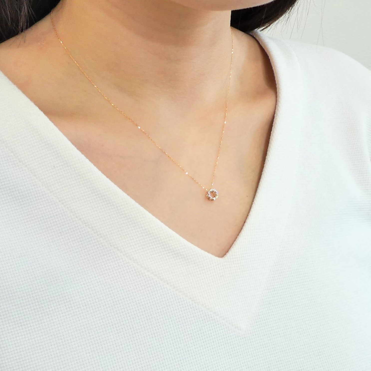 永遠を意味するサークルモチーフペンダント ジュエリー シルバーアクセサリーセレクトショップ ｎｏｎｂｏｄｙ