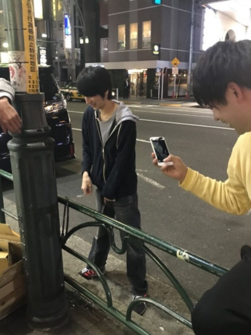 ノンケ 立ちション 