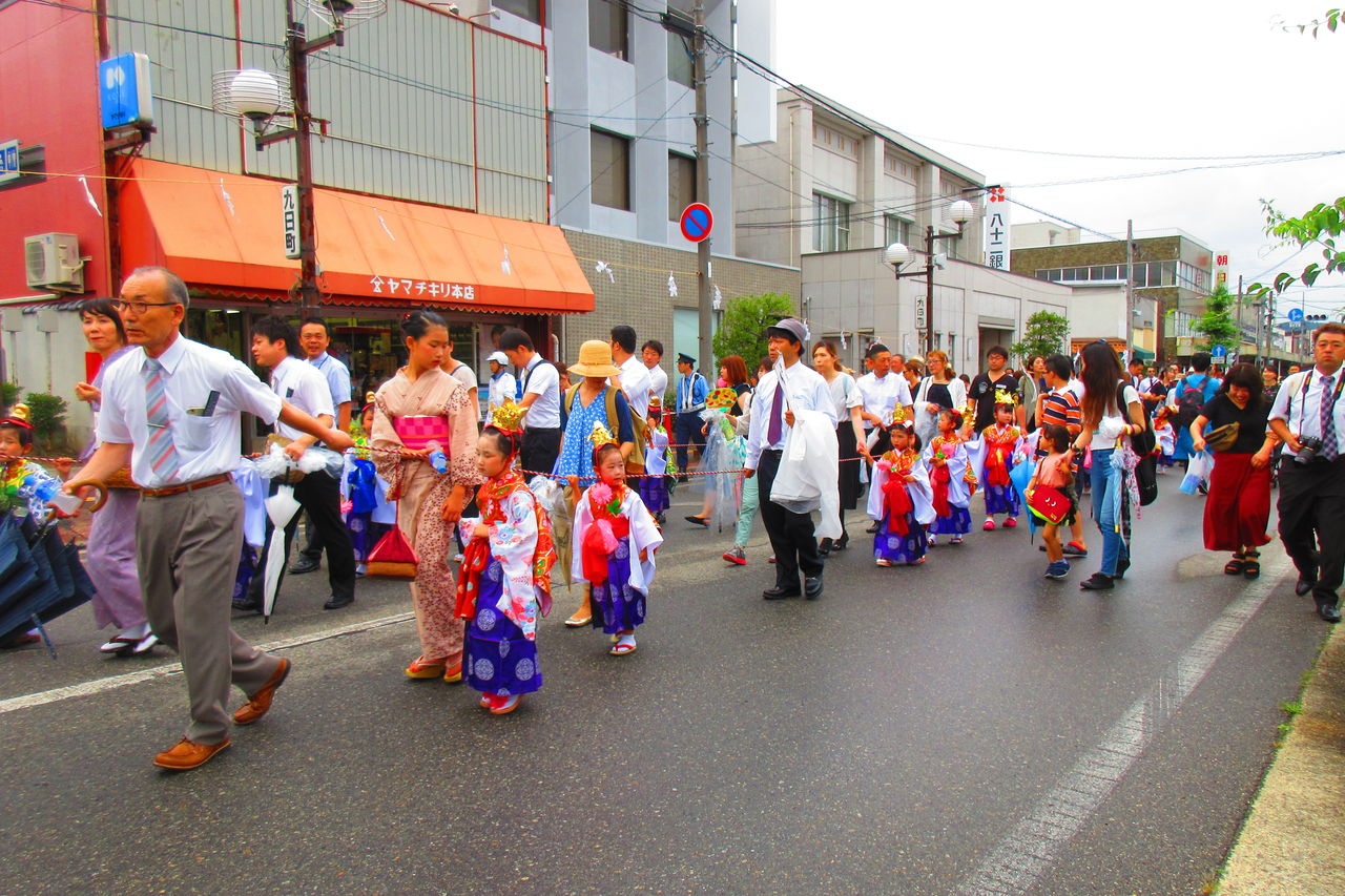 若一王子神社例大祭舞台曳揃え 稚児行列 呑ん子の放浪記