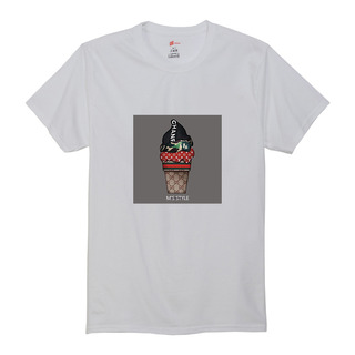 アイスクリームプリントT