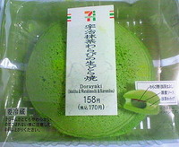 宇治抹茶わらびの生どら焼き (セブンイレブン)