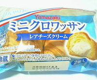 ひんやりおいしいミニクロワッサン(レアチーズクリーム)ヤマザキ