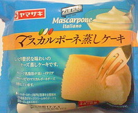 マスカルポーネ蒸しケーキ（ヤマザキ）