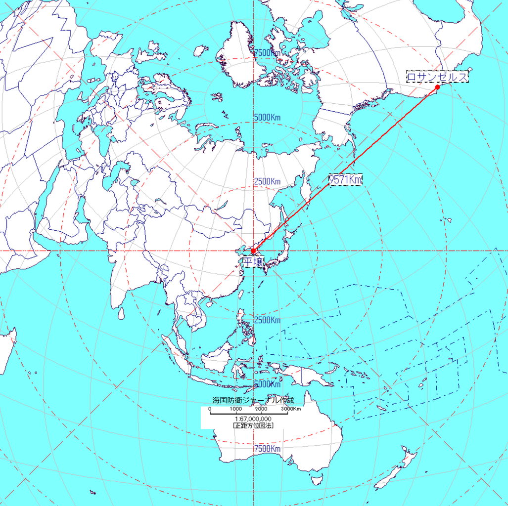 北朝鮮 中国 米本土の弾道ミサイルは コリオリの力を考慮しても 日本上空を通過しません 海国防衛ジャーナル