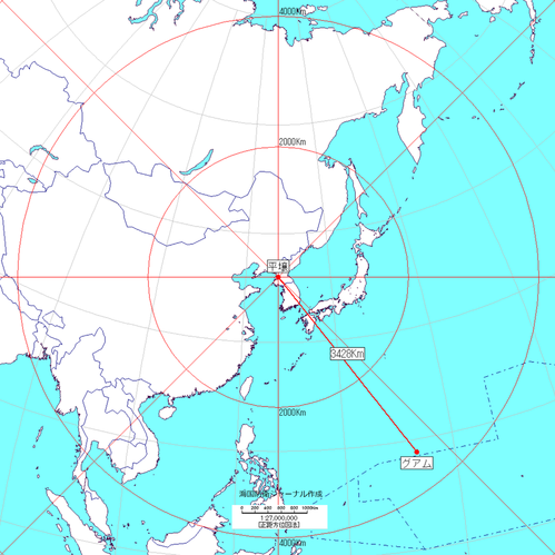 平壌_グアム