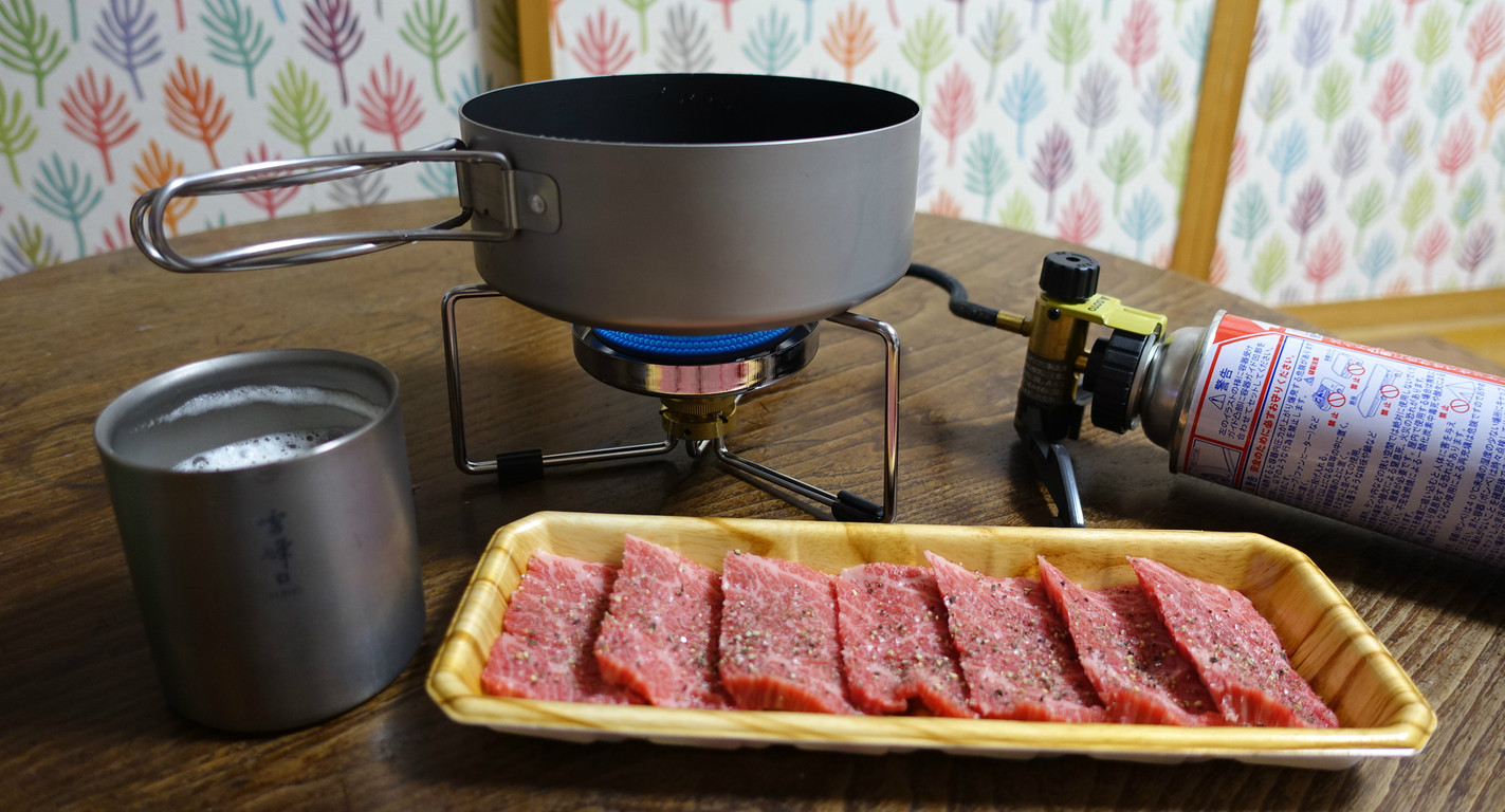 俺の宅吞み 万能クッカーで焼肉とシメラーメン ステレオカセットキングダム