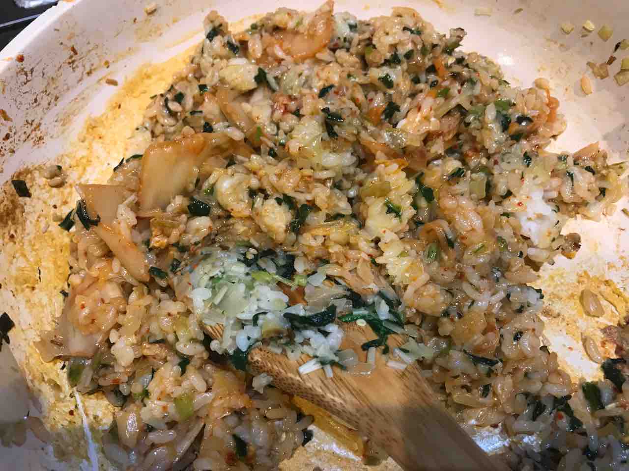レシピ 困ったときにはとりあえず取り分けチャーハン 小松菜とえのきの納豆チャーハン のんすけ おちびのおいしいくらし 離乳食 幼児食 レシピ 困ったときにはとりあえず取り分けチャーハン 小松菜とえのきの納豆チャーハン のんすけ おちびのおいしいくらし 離乳食 幼児食