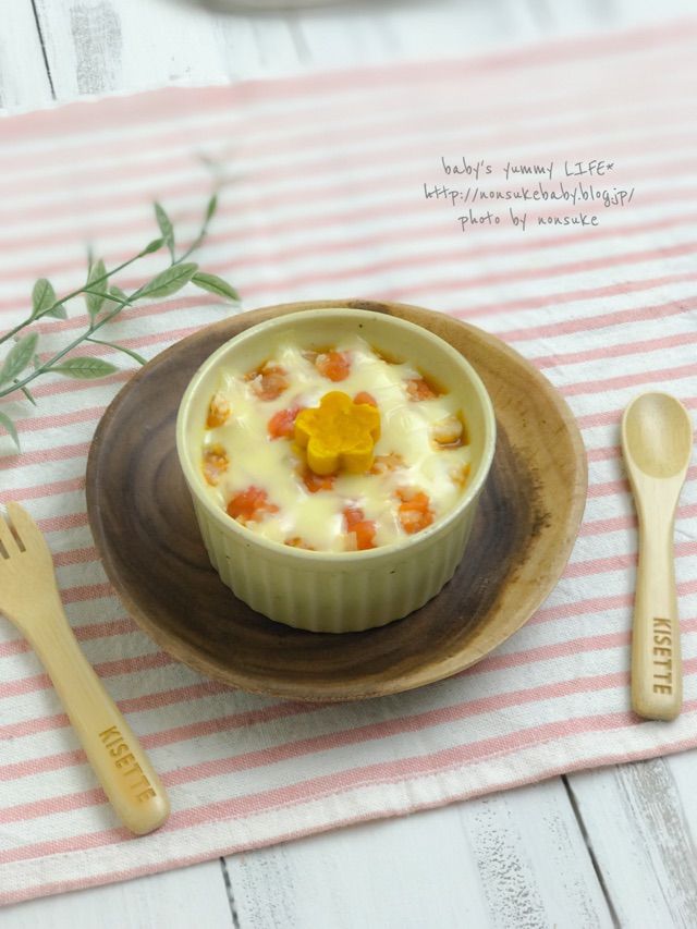 ストック モグモグ期 トマトソースの冷凍ストック のんすけ おちびのおいしいくらし 離乳食 幼児食