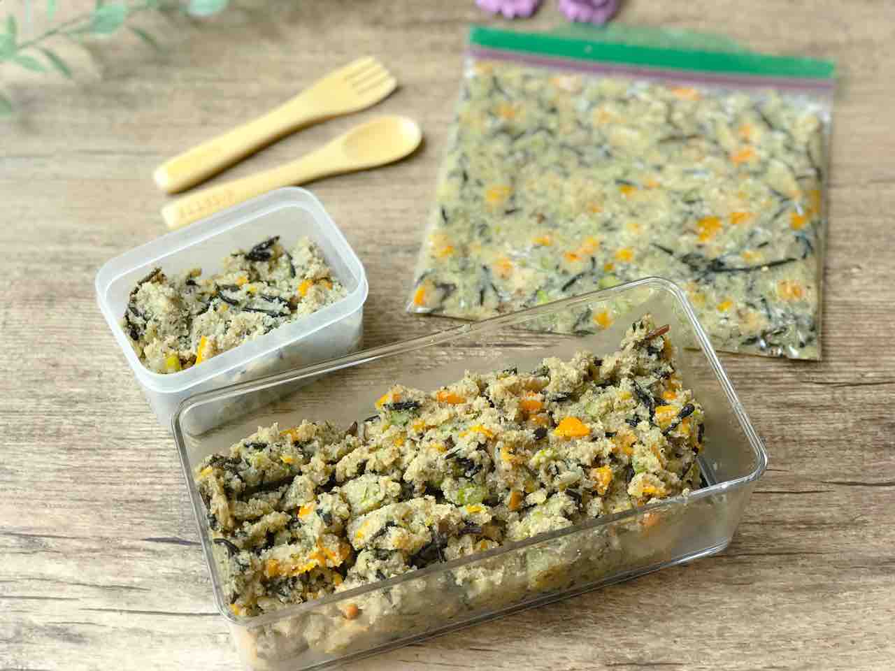 取り分け ストック カミカミ期 大人も美味しい具沢山卯の花 のんすけ おちびのおいしいくらし 離乳食 幼児食