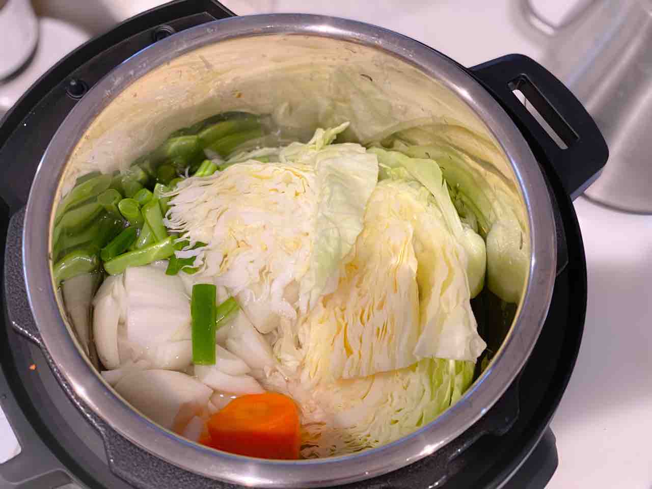 取り分け ストック 電気圧力鍋で取り分けポトフ のんすけ おちびのおいしいくらし 離乳食 幼児食