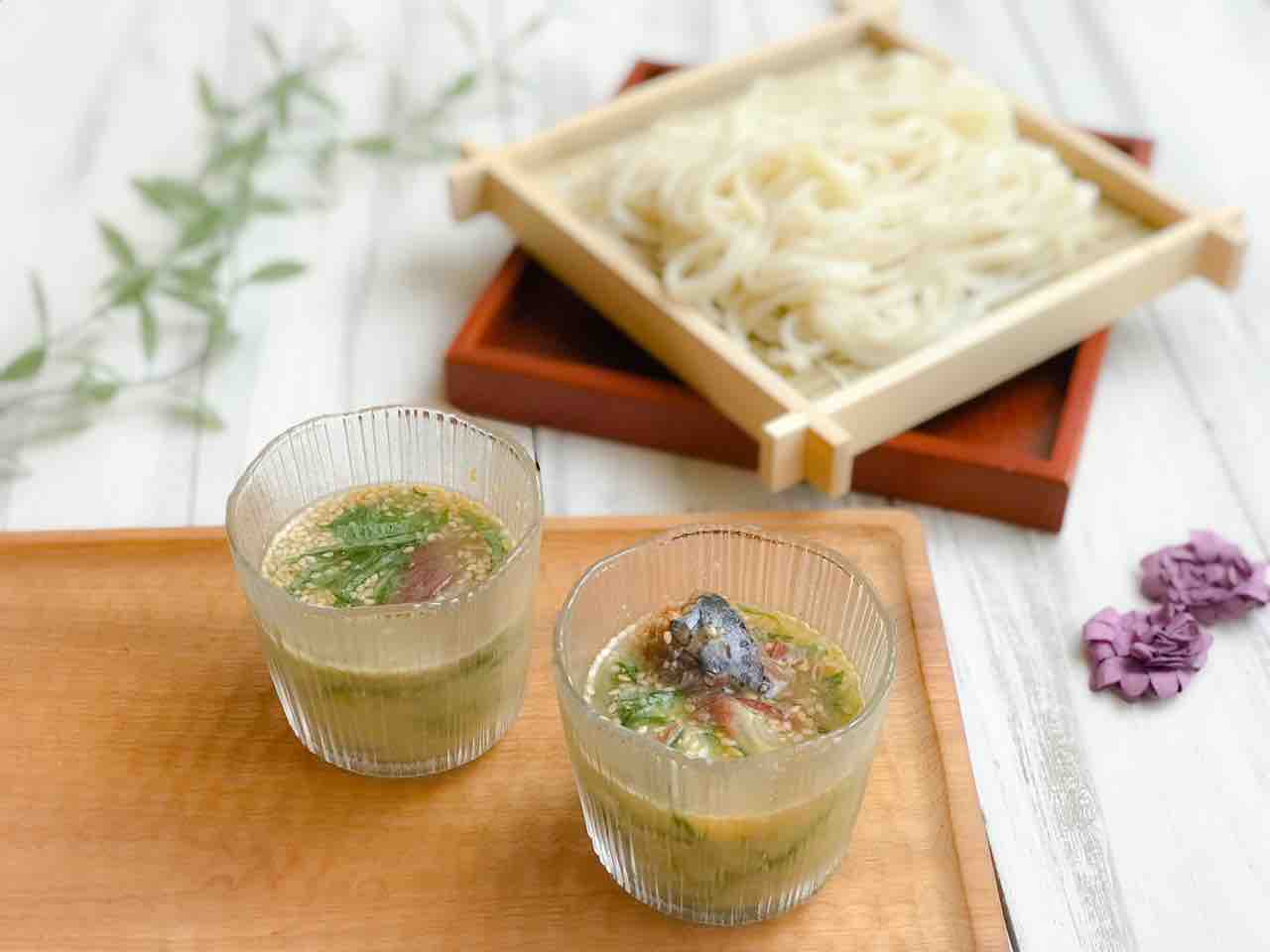 レシピ 栄養 うどん 素麺 ごはんにも合う鯖缶冷汁 のんすけのおいしいくらし