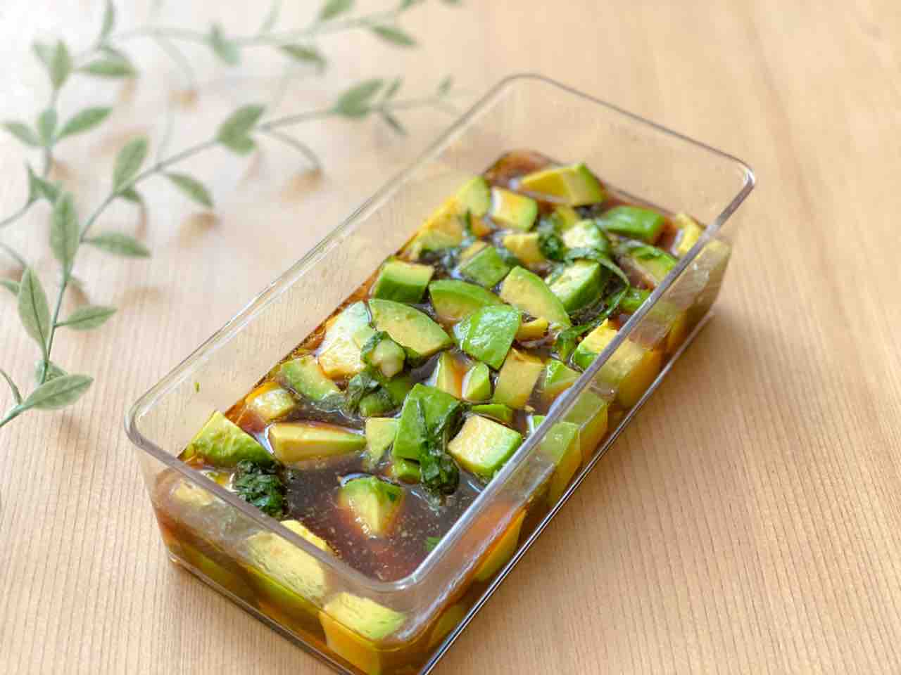 レシピ アボカドの大葉麺つゆ漬け のんすけのおいしいくらし