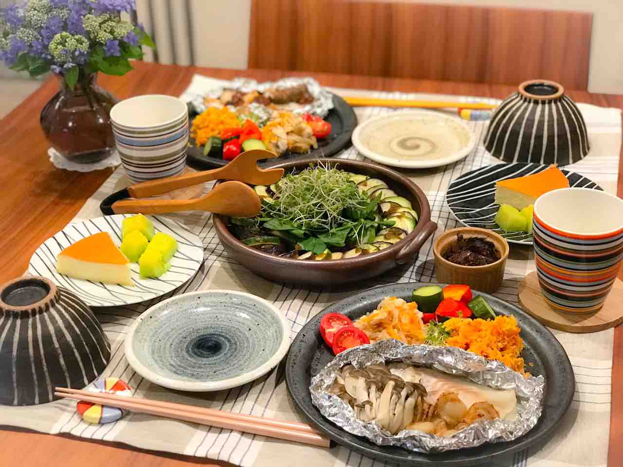 献立 ホイル焼きとレンジ蒸しで フライパン使わず簡単夜ごはん のんすけのおいしいくらしと簡単オシャレシピ 献立 ホイル焼きとレンジ蒸しで フライパン使わず簡単夜ごはん のんすけのおいしいくらしと簡単オシャレシピ