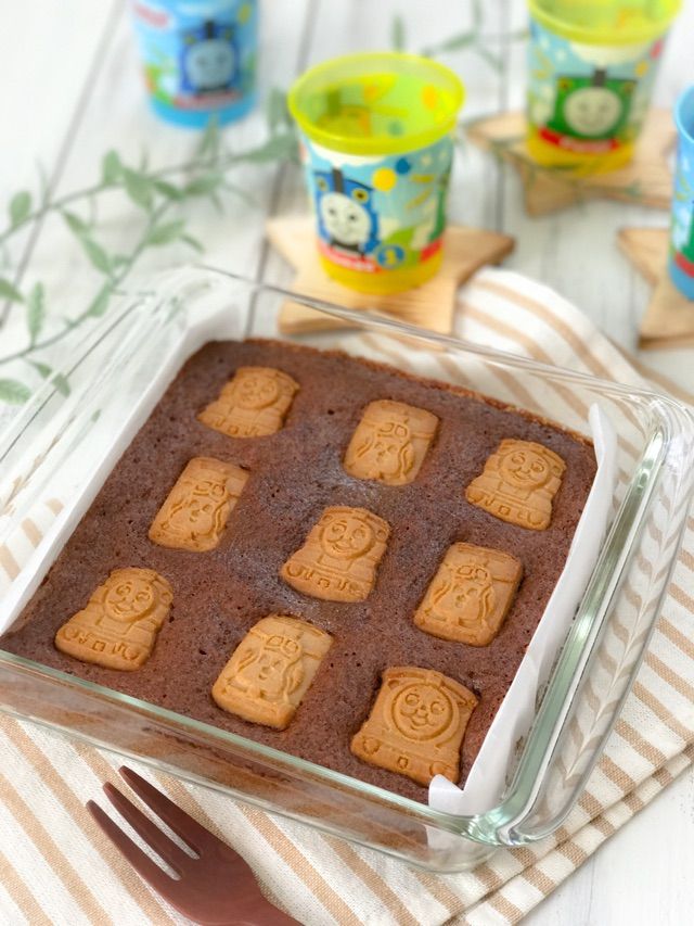 レシピ レンジ ホットケーキミックスで子ども喜ぶ簡単チョコケーキ のんすけのおいしいくらしと簡単オシャレシピ