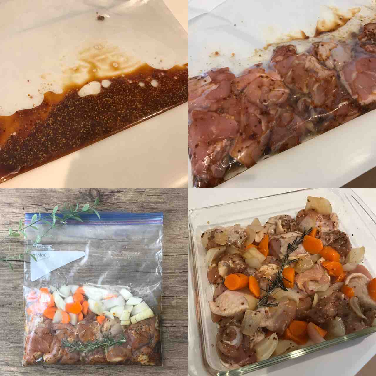 献立 下味冷凍で楽チン チキンと野菜のマスタードグリルでお昼ごはん のんすけのおいしいくらし