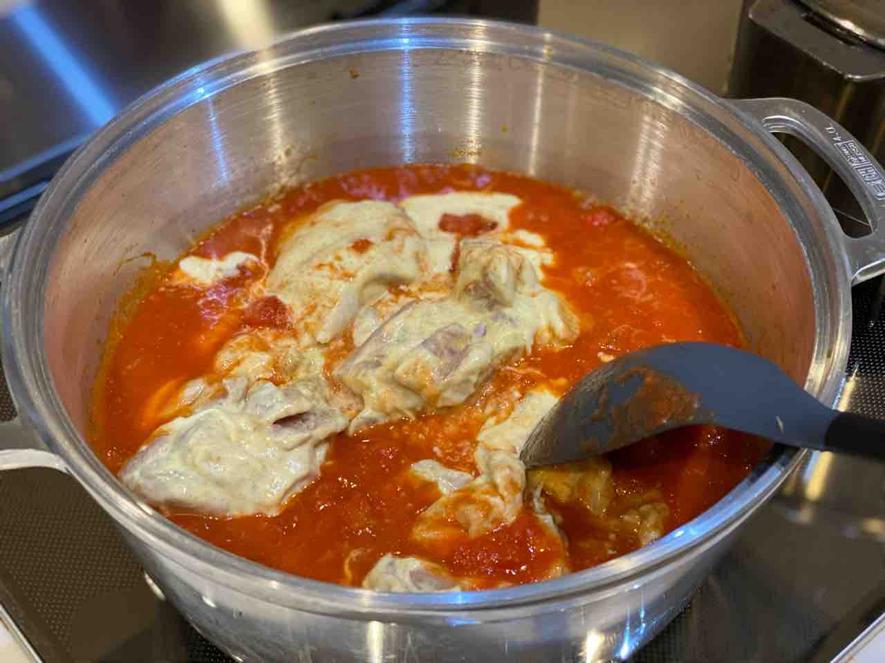 レシピ 献立 バターチキンカレー トマトペーストver のんすけのおいしいくらし