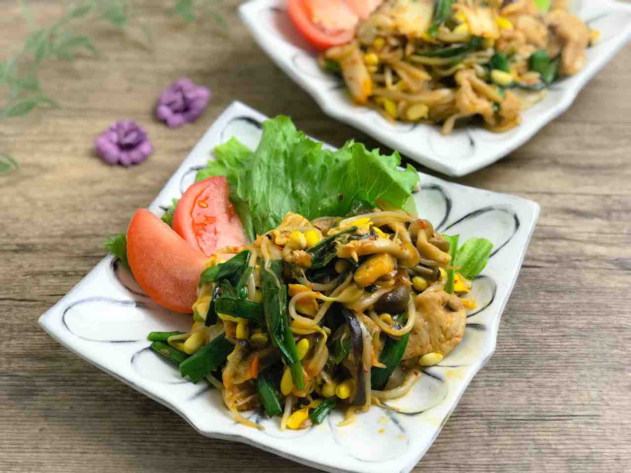 レシピ・献立】野菜たっぷり豚キムチソテー : のんすけのおいしいくらし