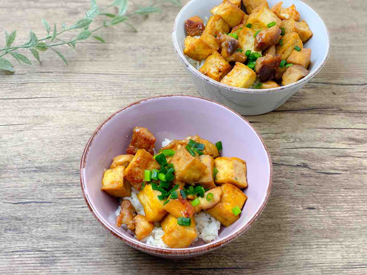 レシピ 献立 鶏もも肉と厚揚げの甘辛丼 のんすけのおいしいくらし