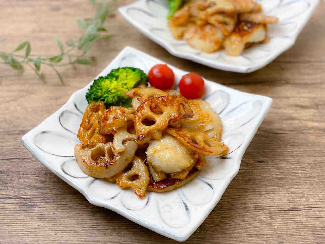 レシピ 献立 たらと蓮根の甘酢和えレシピと献立 のんすけのおいしいくらし