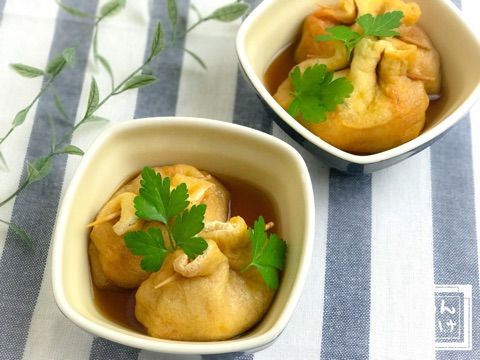 レシピ 電子レンジで簡単 納豆キムチの油揚げの巾着包み のんすけのおいしいくらしと簡単オシャレシピ レシピ 電子レンジで簡単 納豆キムチの油揚げの巾着包み のんすけのおいしいくらしと簡単オシャレシピ