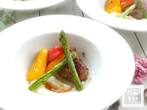 メープルマスタードスキレットチキンのレシピ