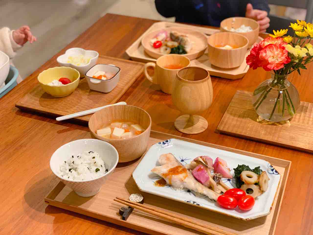 献立 たらのムニエルで夜ごはん のんすけのおいしいくらし