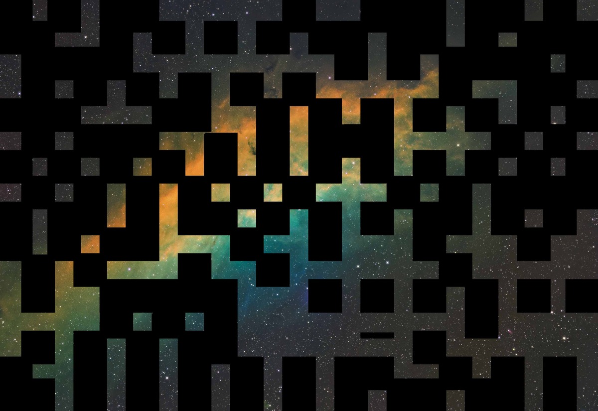 カリフォルニア星雲SHOの2 のコピーブロックノイズ