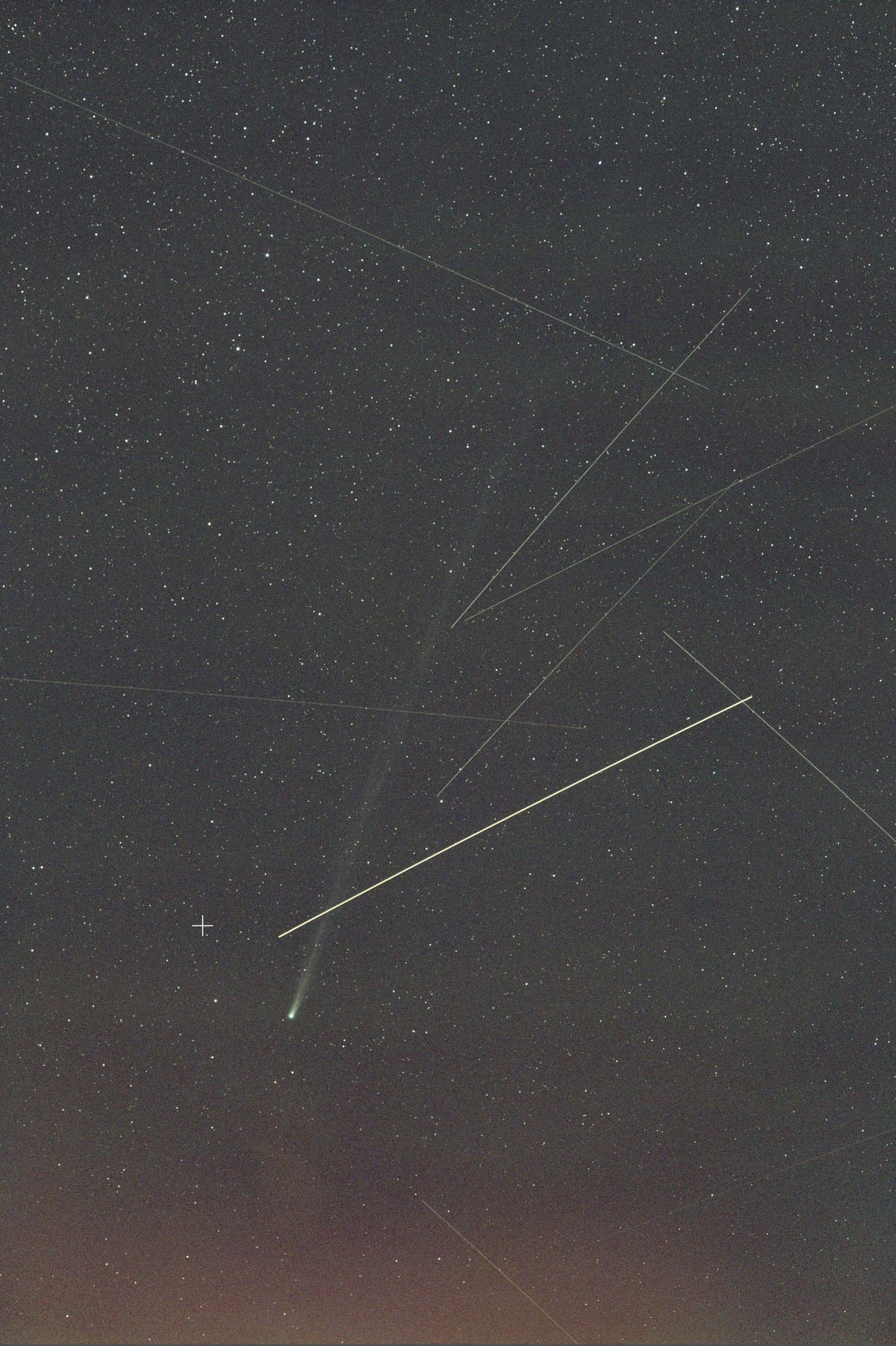 ISSと彗星