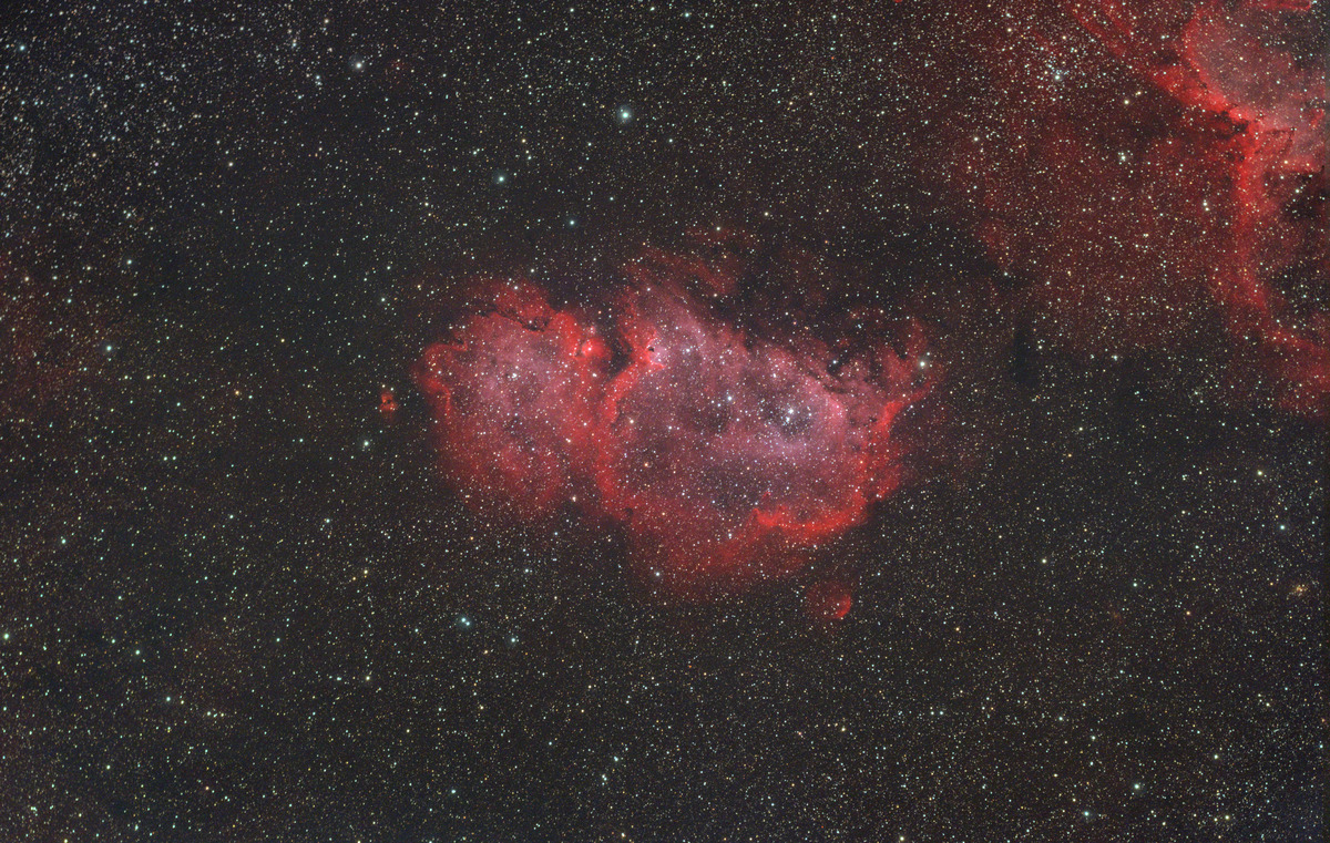 胎児星雲IC1848ED70SS完成
