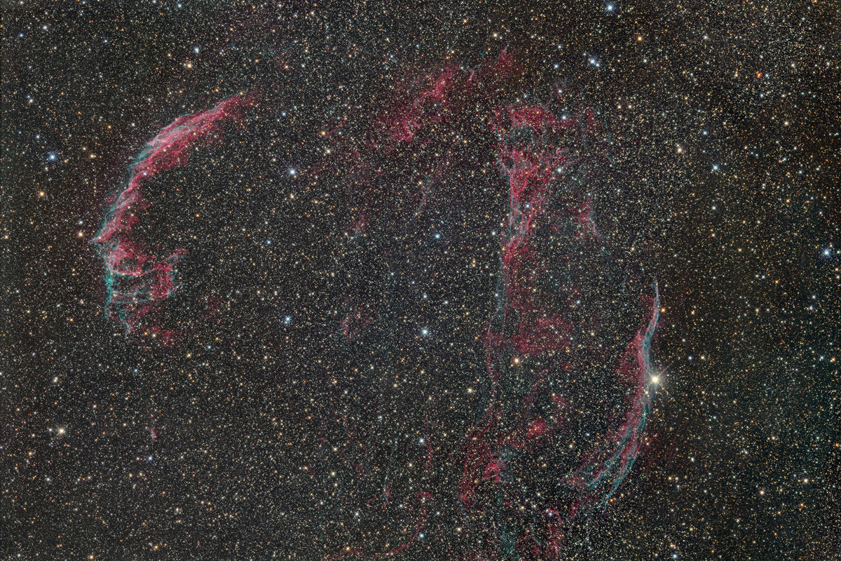 網状星雲　E160ED_E130D 5000